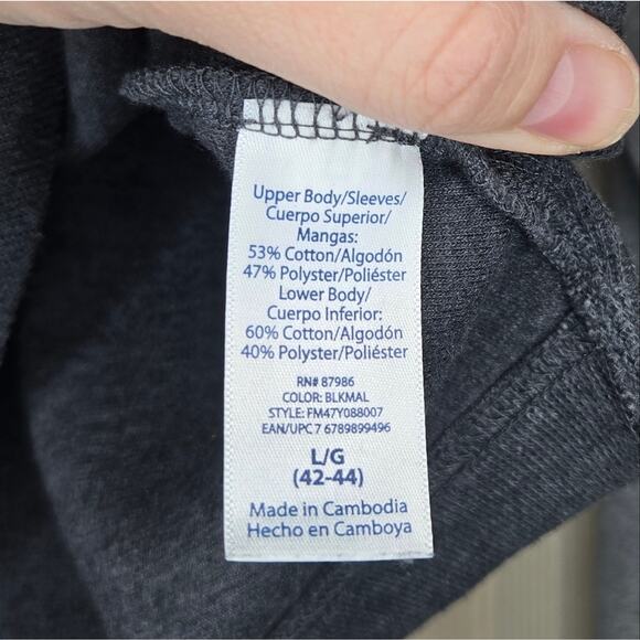 Faded Glory Men's Two-Tone Long Sleeve Shirt | Size Large (42-44) 0210 - Picture 7 of 9